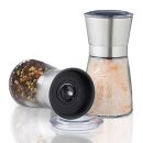 Salz- und Pfeffermühlen Set 2-teilig – Glas /...