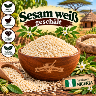 Sesam weiß geschält 100 g
