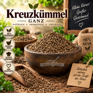 Kreuzkümmel Cumin ganz 100 g