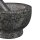 Granit Mörser mit Stößel 13 cm