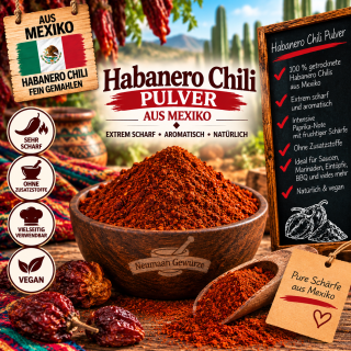 Chili habanero gemahlen 10 g