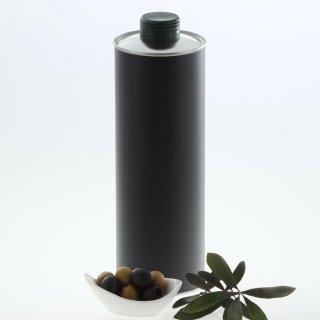 Speiseölflasche Schwarz 1000 ml tropffreien Ausgießern mit Originalitätssiegel