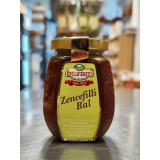 Ingwer Honig Mischung 250 g Premium Qualität Ingwer aus Nigeria Zencefilli Bal 