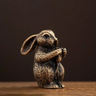 Zen-inspirierte Dekoration kleiner Räucherstäbchenhalter Kaninchen 1 Stück