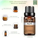 Ätherische Myrrhe Öle Für Diffusoren, Luftbefeuchter, Massagebad, 10 ml 