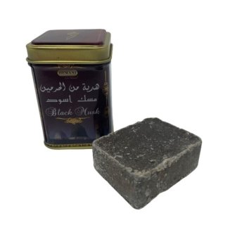 BLACK MUSK JAMID -  Solid Perfume - Duftstein aus Wachs mit Dose 1 Stück
