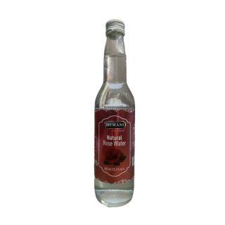 Hemani 100% pures Rosenwasser natural 400 ml Rose Water ohne Zusätze Premium 