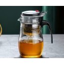 Teekanne Töpfe Wärme Beständig Filtern Teekanne Tee Brauer  PC-Kunststoff 750 ml