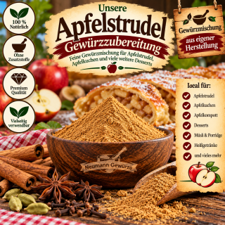 Apfelstrudel Gewürz (Gewürzzubereitung) 100 g