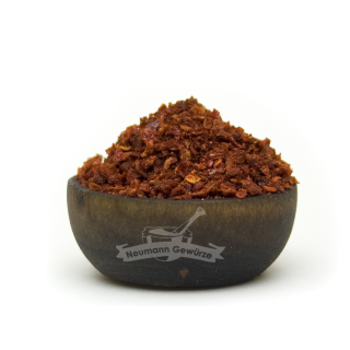 Paprikaflocken süß rot 1 - 3 mm 1 kg ( TATLI PULL BIBER )