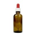 Pipettenflasche Pipette weiß-rot 50 ml...