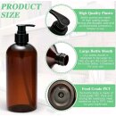 Presspumpenflaschen Aufbewahrungsflasche Pumpspender 500 ml 1 Stück Spender 