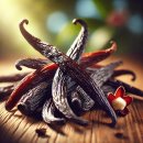 Tahiti-Vanille / Vanilla tahitensis / Tahitian Vanilla ca.14-15 cm 1 Stück 