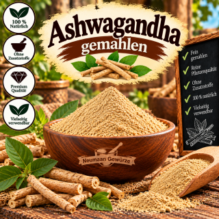 Ashwagandha gemahlen 100 g