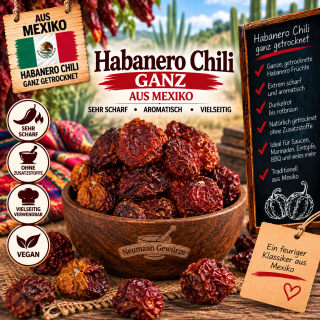 Chili Habanero ganz getrocknet 10 g
