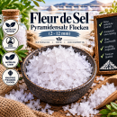 Fleur de Sel Pyramidensalz Flocken ( 2 - 12 mm ) 100 g
