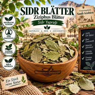 SIDR BLÄTTER Ziziphus Blätter 10 g Sıdr Yaprağı Sidr Blätter Sidr Yaprağı